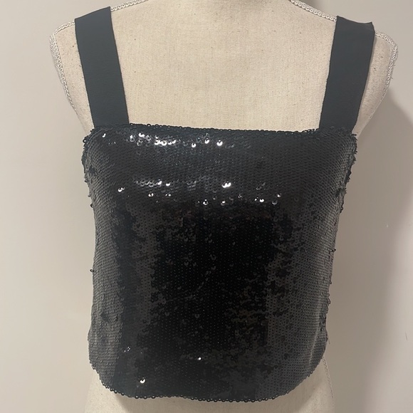 Veronica Beard Sequin Adi Top - Picture 4 of 12